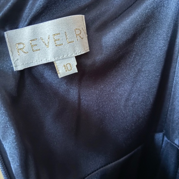 Revelry blue bridesmaids dress - Picture 1 of 3